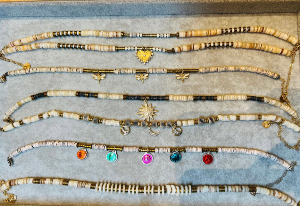 NUDE PUKA NECKLACE NU-001 (3 DIFFERENT STYLES)