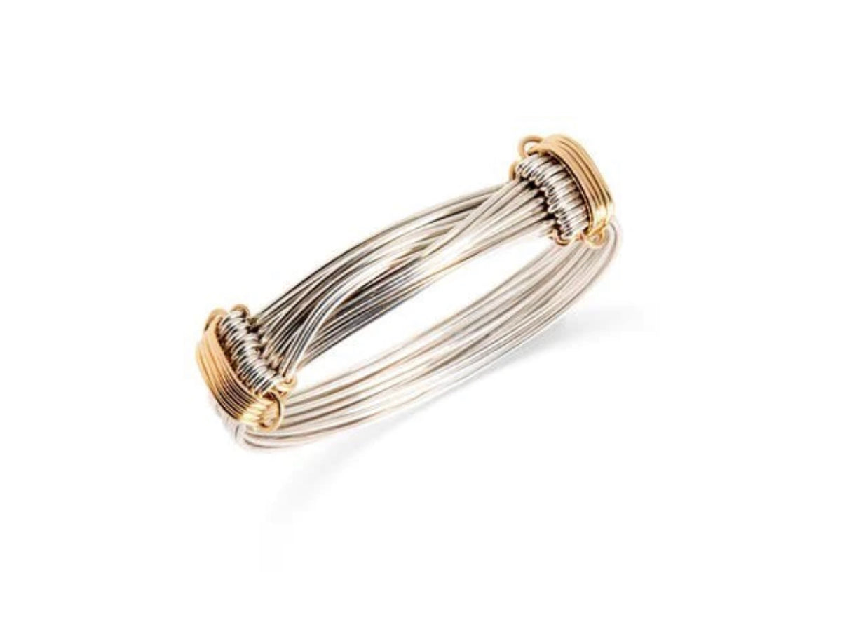 The Twelve Silver with Gold Knots Men