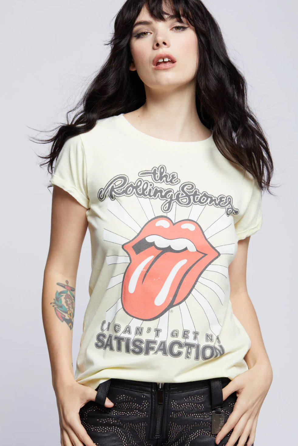 The Rolling Stones Burn Out Satisfaction Tee