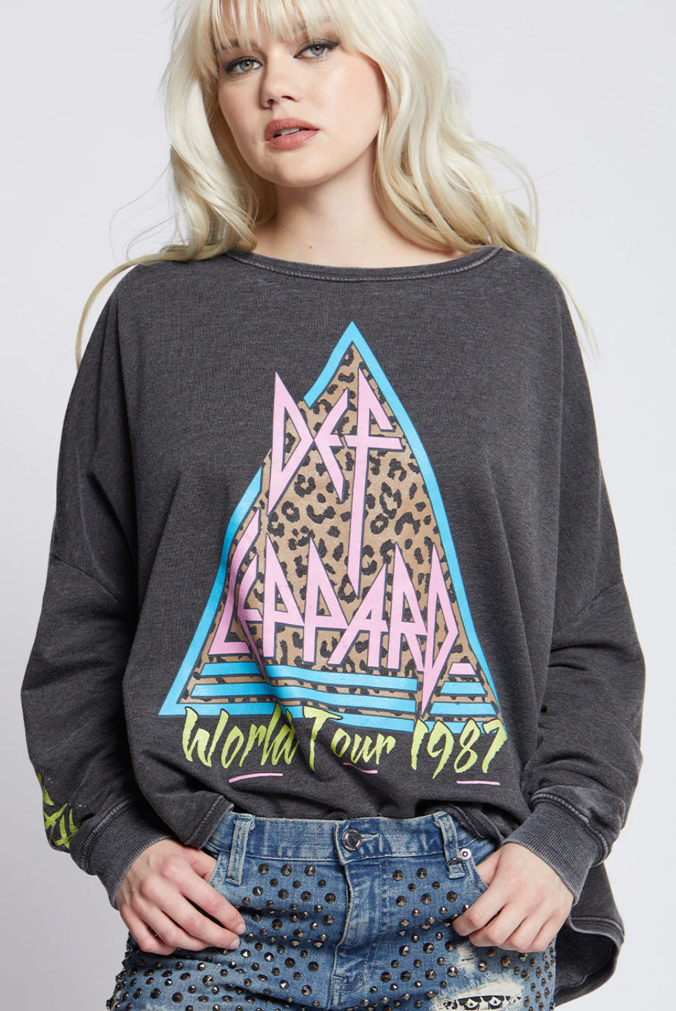 Def Leopard Hysteria One Size Sweatshirt
