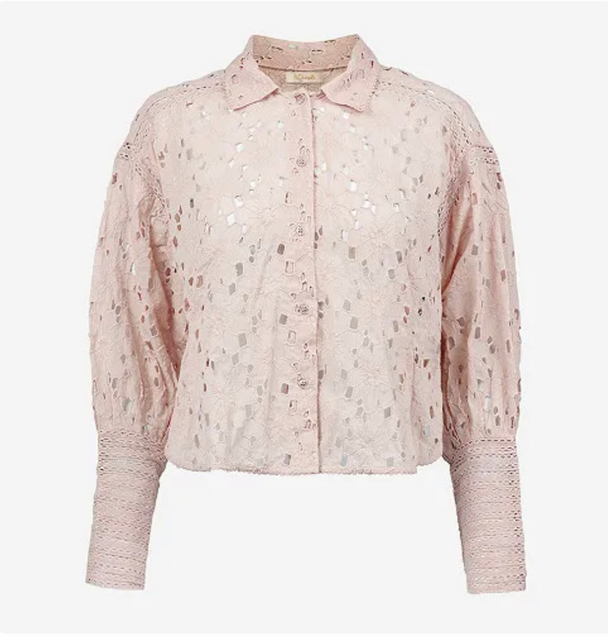 Loretta Shirt with English Embroidery