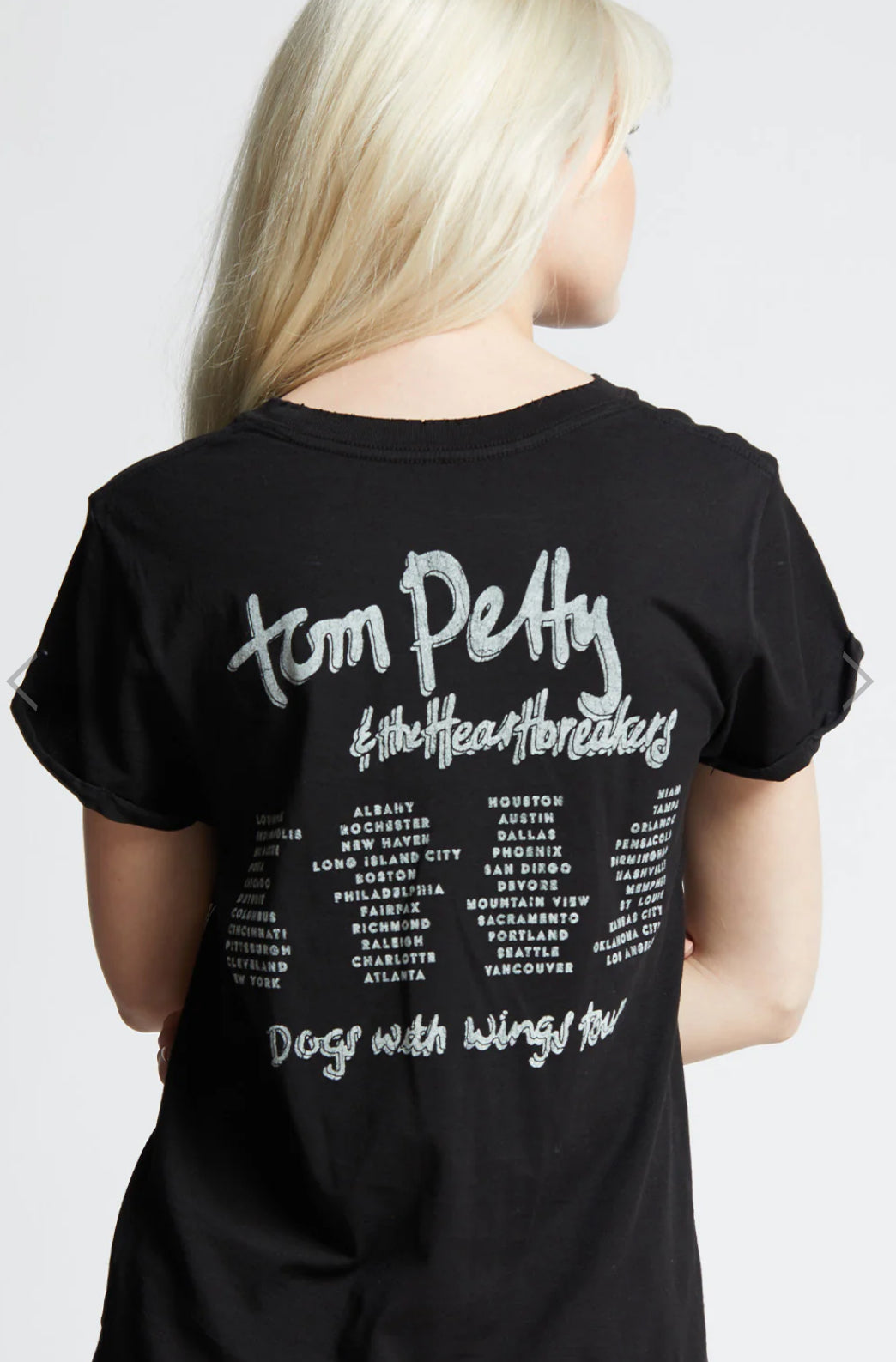 Tom Petty Dogs With Wings Tour Tee