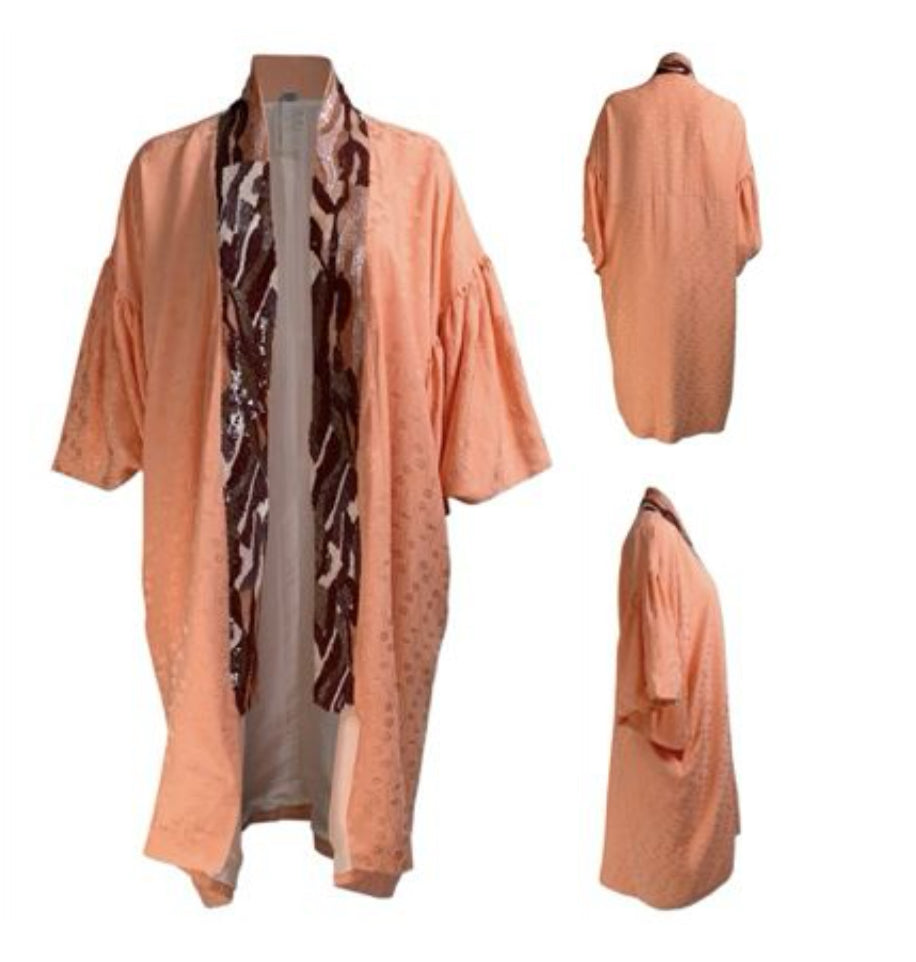 Pink Mid Length Kimono