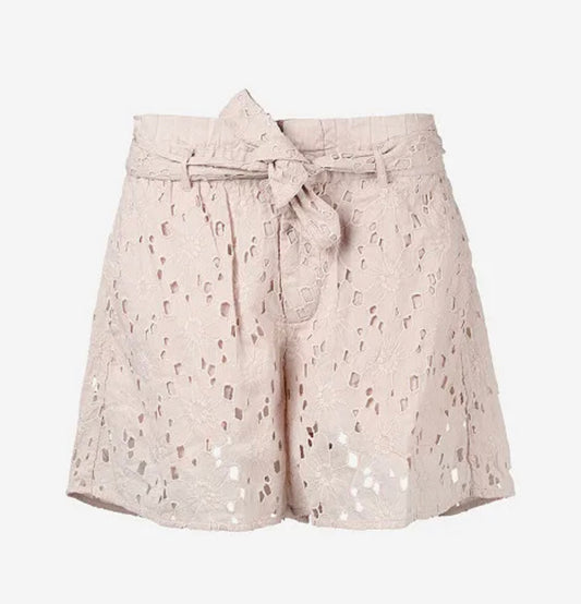 Lili Shorts with English Embroidery