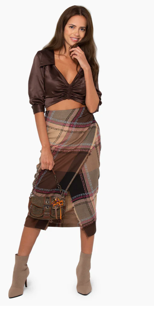 Plaid Alina Skirt